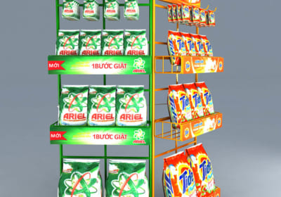 Quầy Kệ Quảng Cáo Hiện Đại: Nhỏ Gọn Nhưng Cực Thu Hút