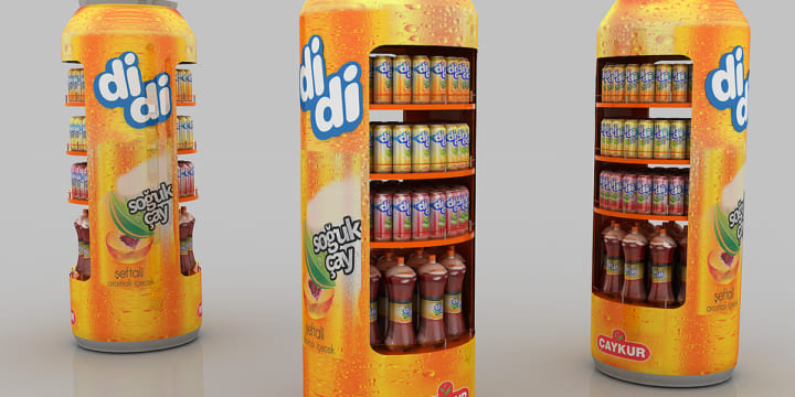 Chuyên sản xuất quầy kệ quảng cáo cho các nhãn hàng tại Đồng Nai