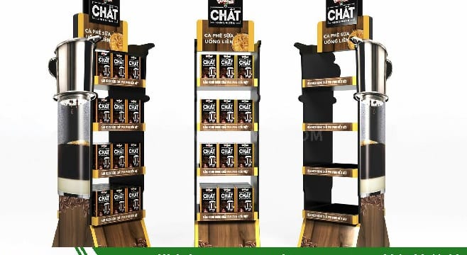 Chuyên thiết kế quầy kệ quảng cáo giá rẻ tại Lai Châu