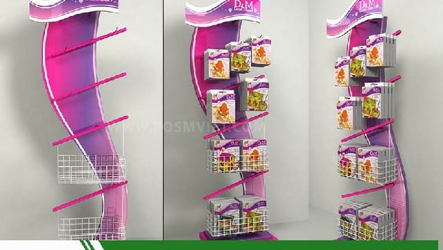 Chuyên sản xuất quầy kệ quảng cáo giá rẻ tại Lâm Đồng