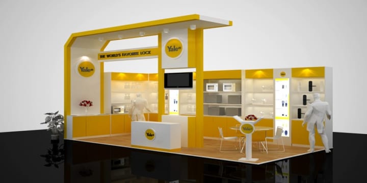 Chuyên sản xuất gian hàng triển lãm cho các nhãn hàng tại Bình Phước