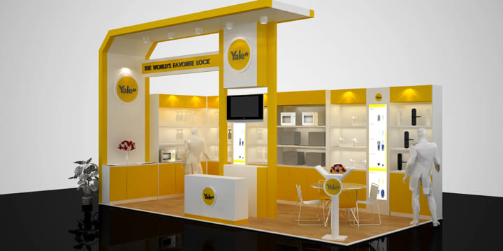 Thiết kế thi công gian hàng triển lãm chuyên nghiệp tại Bình Dương