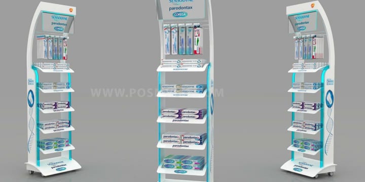 Dịch vụ chuyên sản xuất Posm, quầy kệ giá rẻ tại Hải Phòng