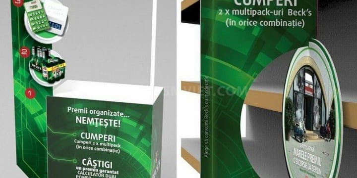Công ty chuyên thiết kế Posm, booth, quầy kệ giá rẻ tại Quảng Trị